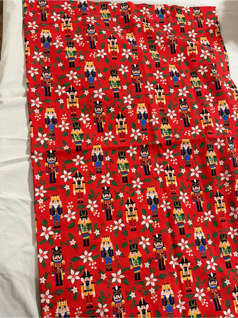 Nutcracker/Holiday queen size pillowcases